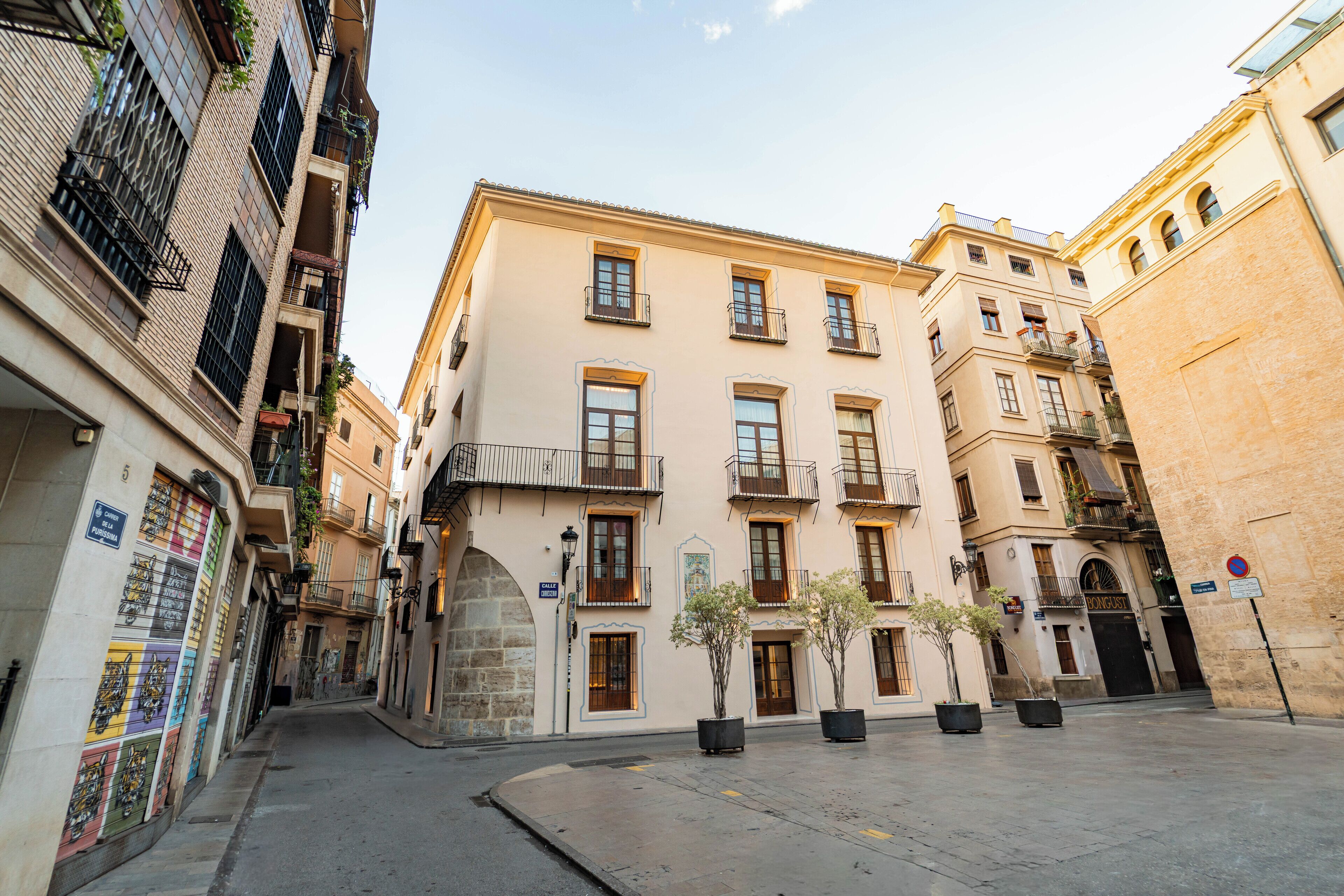 Fassade der Unterkunft