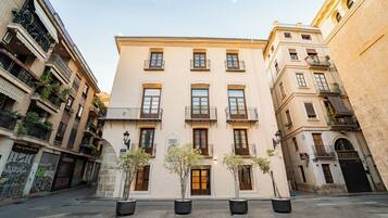 Voorkant van accommodatie