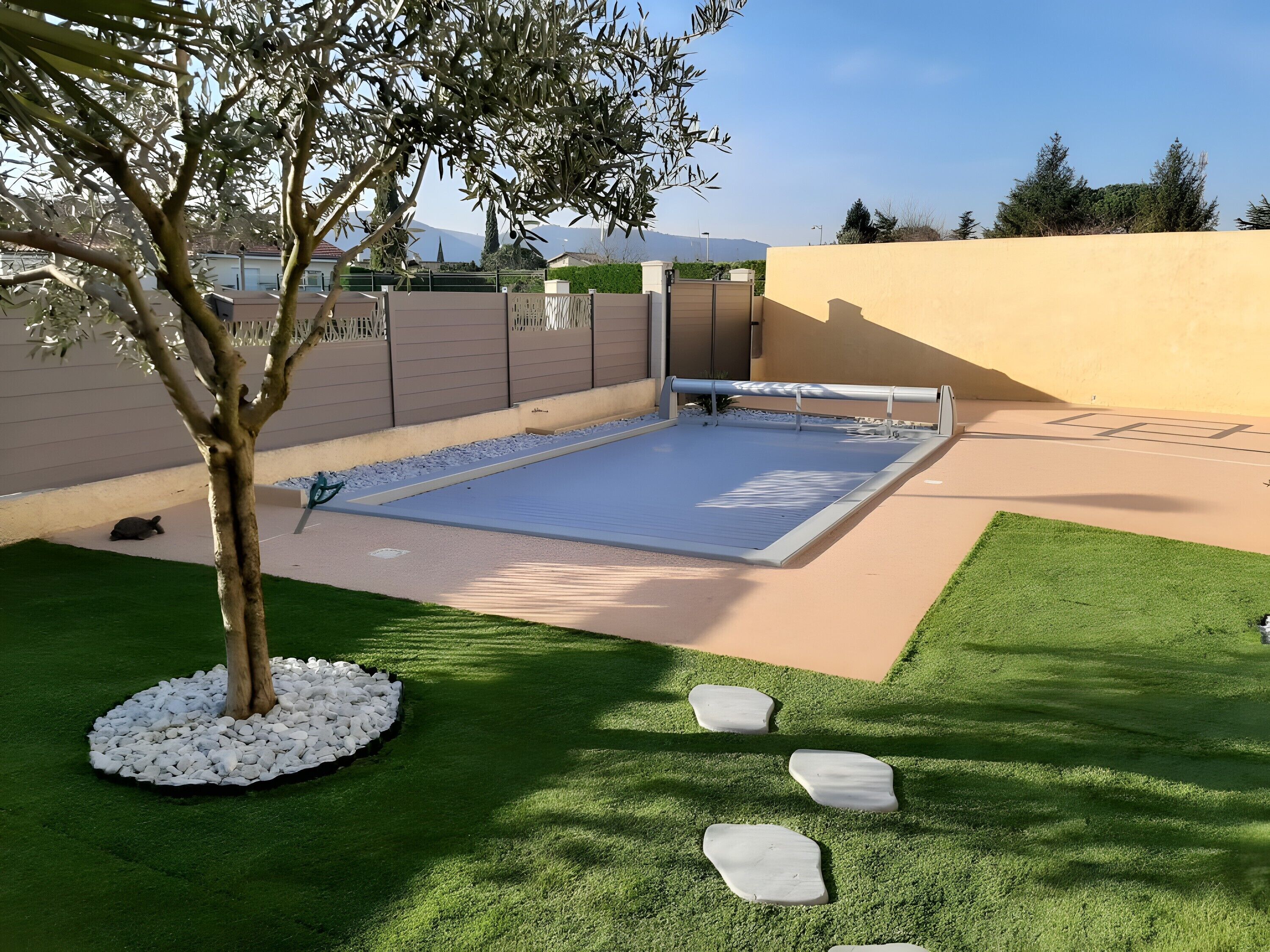 Enceinte de l’hébergement