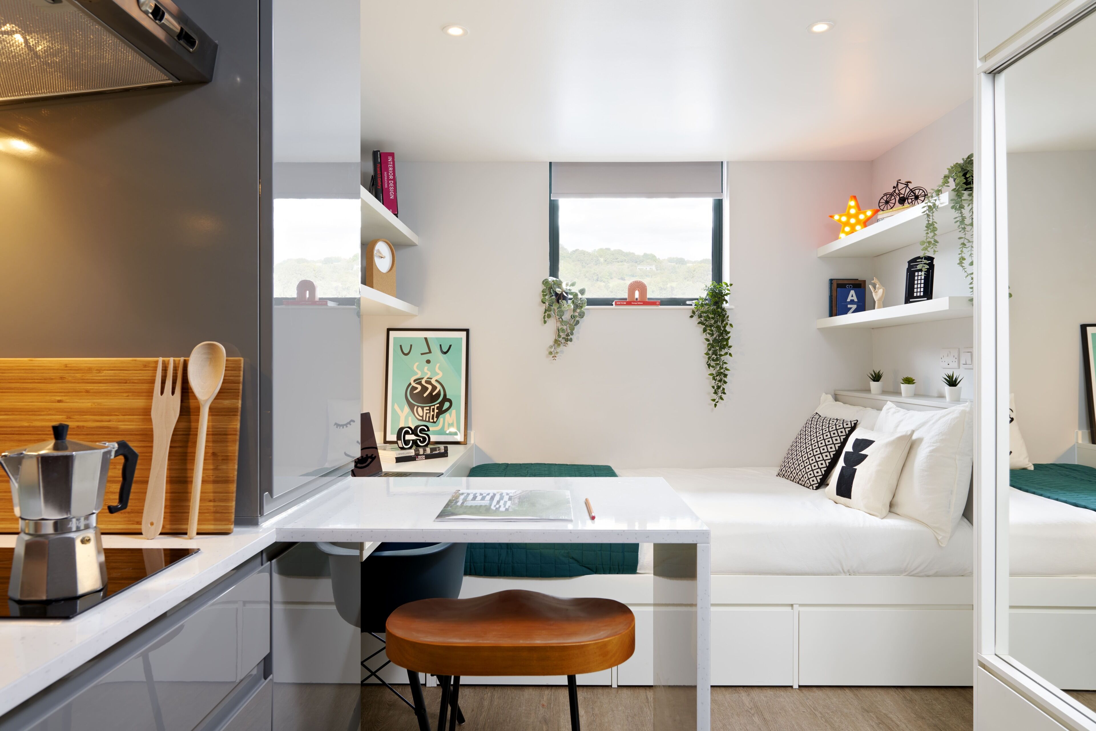 Blackout curtains, free WiFi