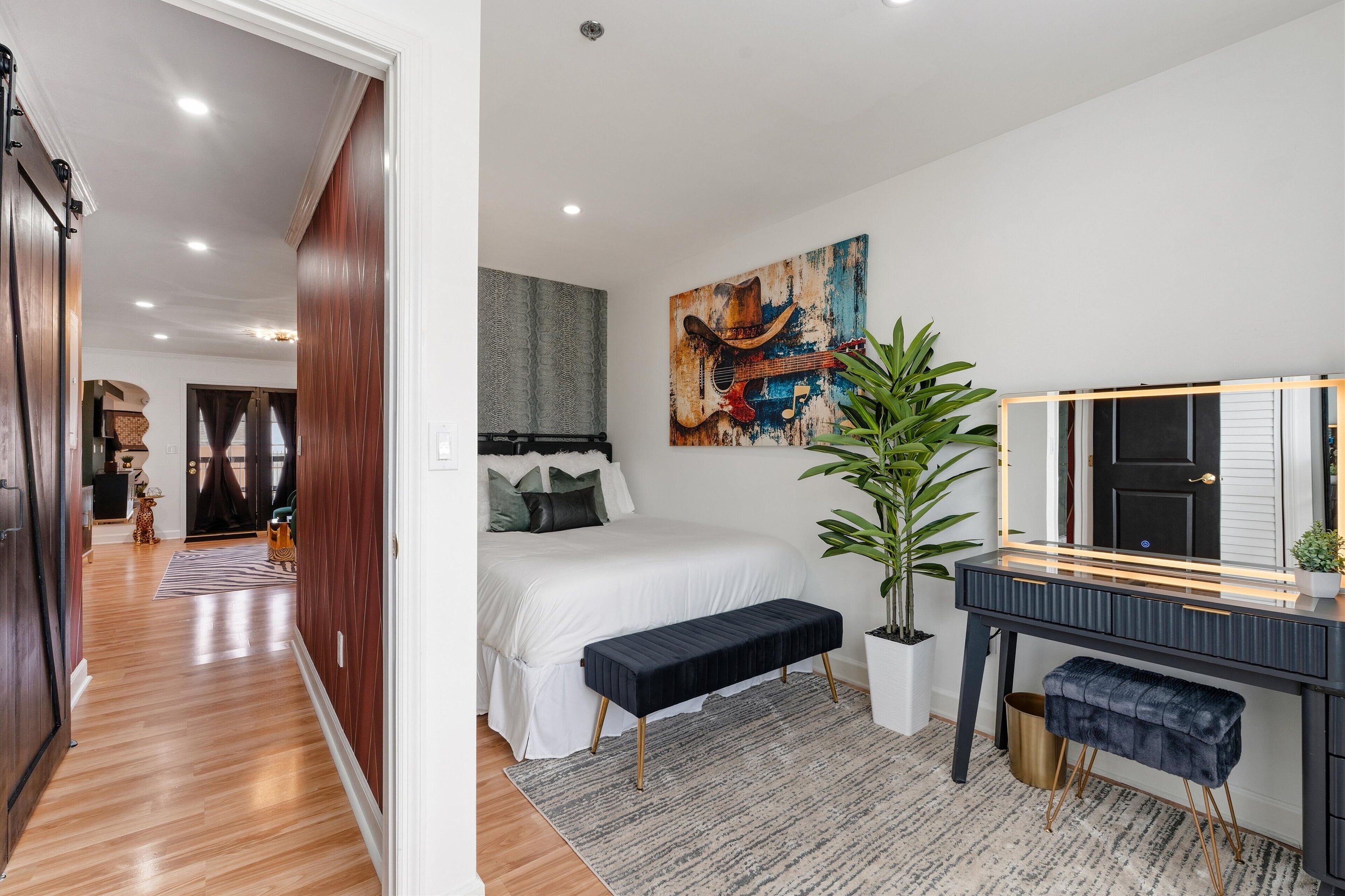 1 bedroom, iron/ironing board, free WiFi, bed sheets