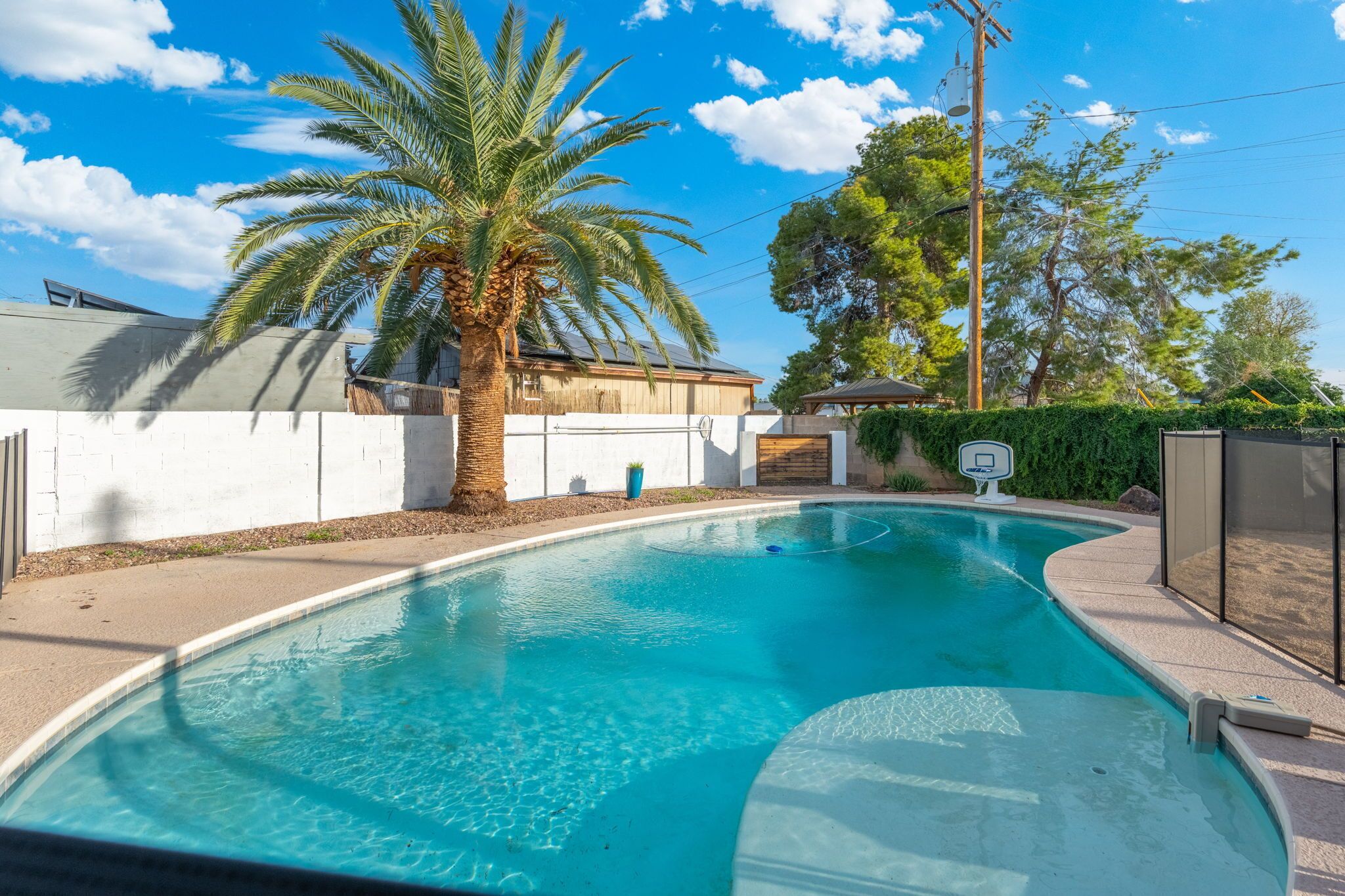 Alberca al aire libre 