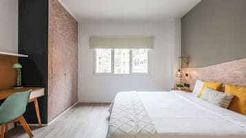 Chambre Double Économique | Bureau, espace de travail pour ordinateur portable, Wi-Fi gratuit