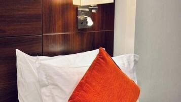 Free WiFi, bed sheets