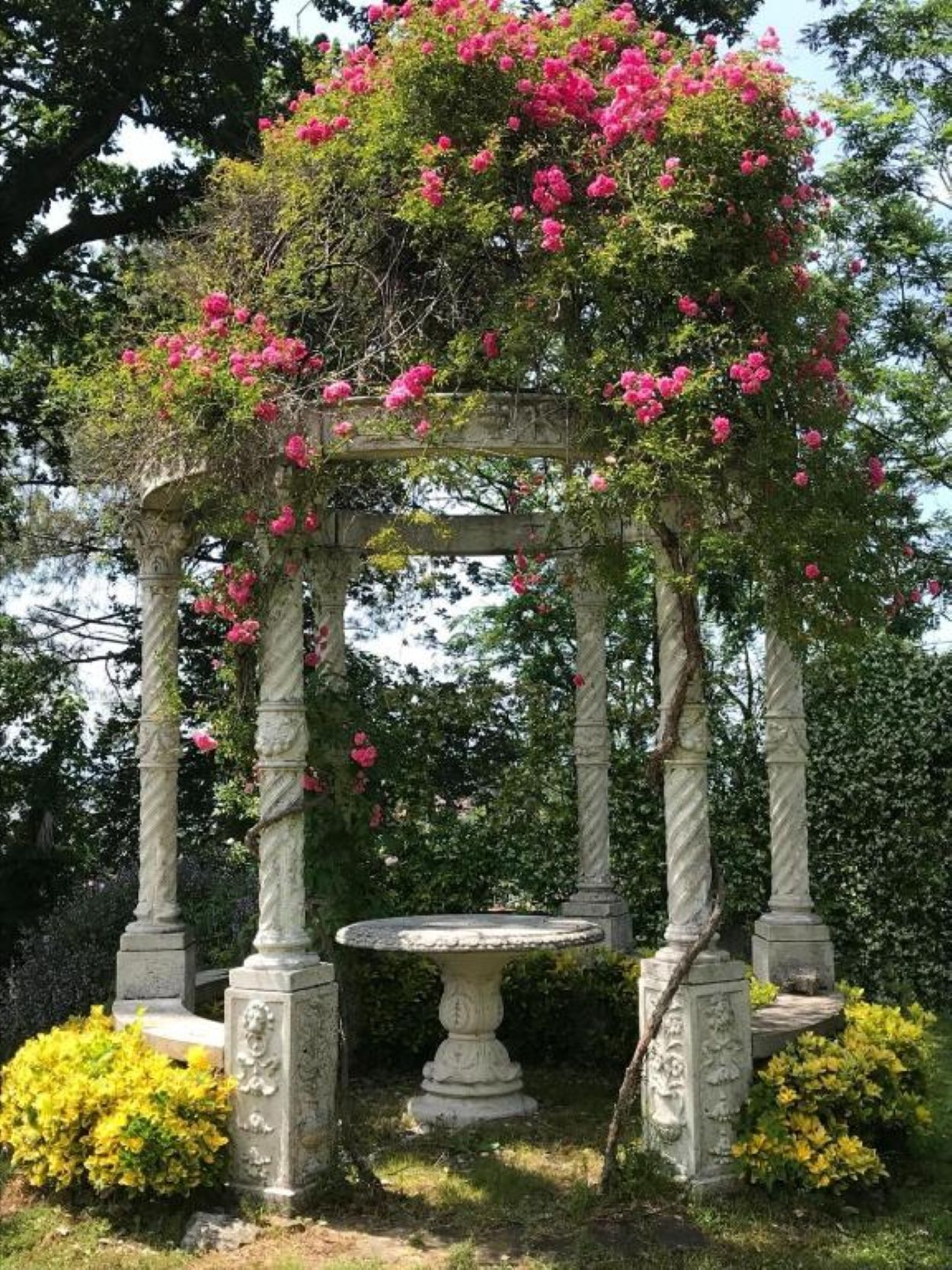 Enceinte de l’hébergement