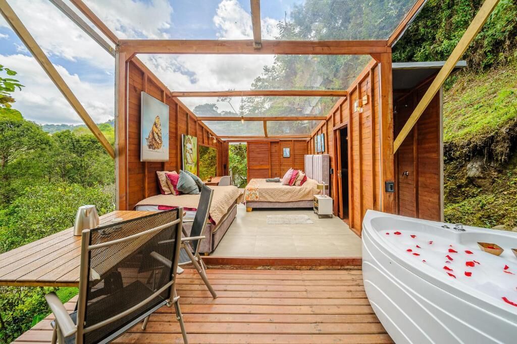 Chalet Deluxe, vistas al jardín | Camas supletorias y ropa de cama