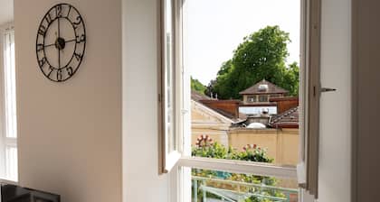 Furnished Studio Opposite the Thermal Baths with Wi-Fi