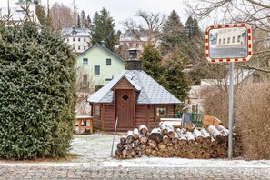Exterior - Apartment 'Ferienwohnung 1  - 3 Personen' with Mountain View, Shared Terrace and Wi-Fi (Muldenhammer)