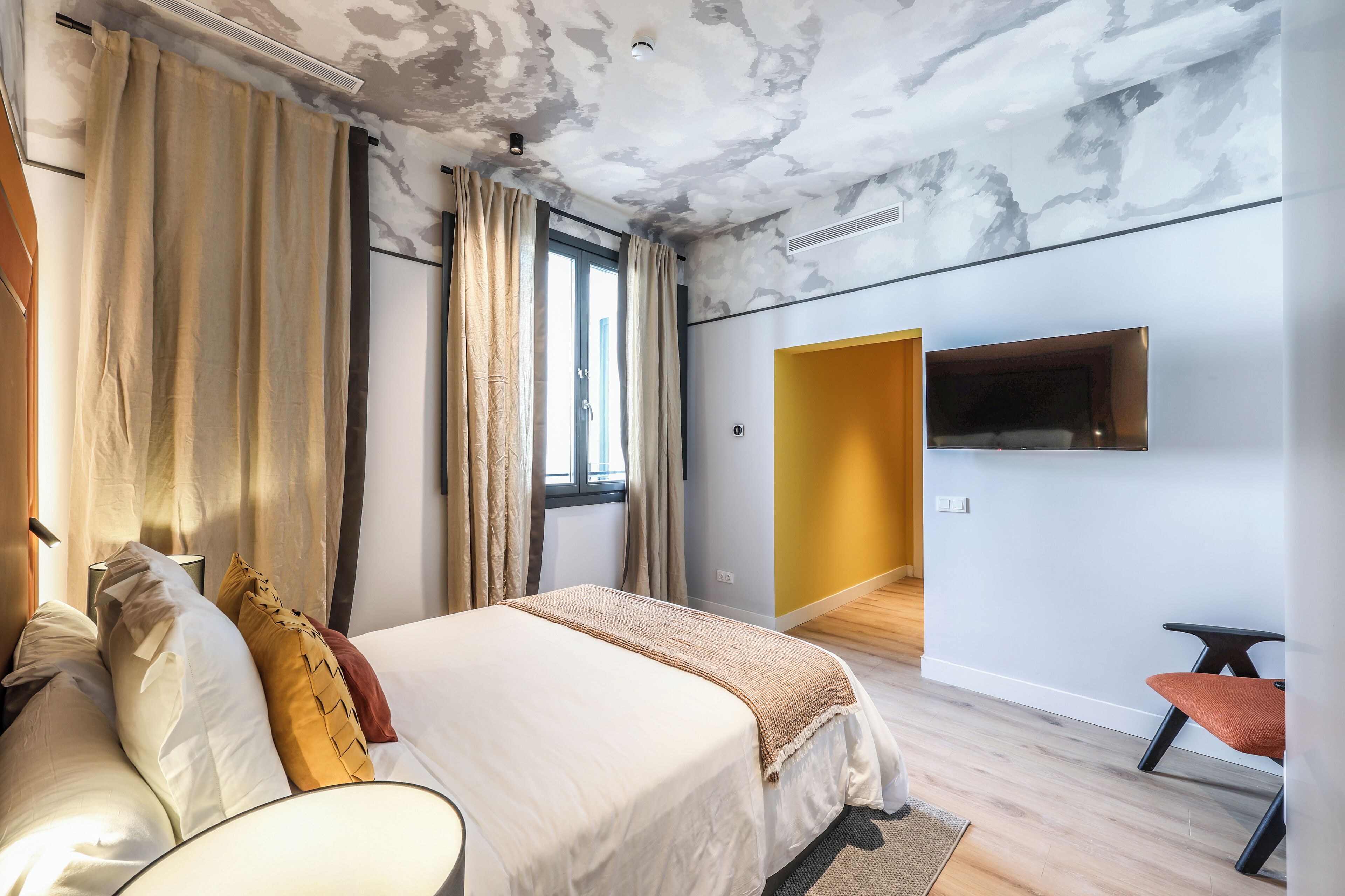 Deluxe appartement | Een bureau, een laptopwerkplek, gratis wifi