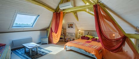 1 室のベッドルーム、WiFi、ベッドシーツ