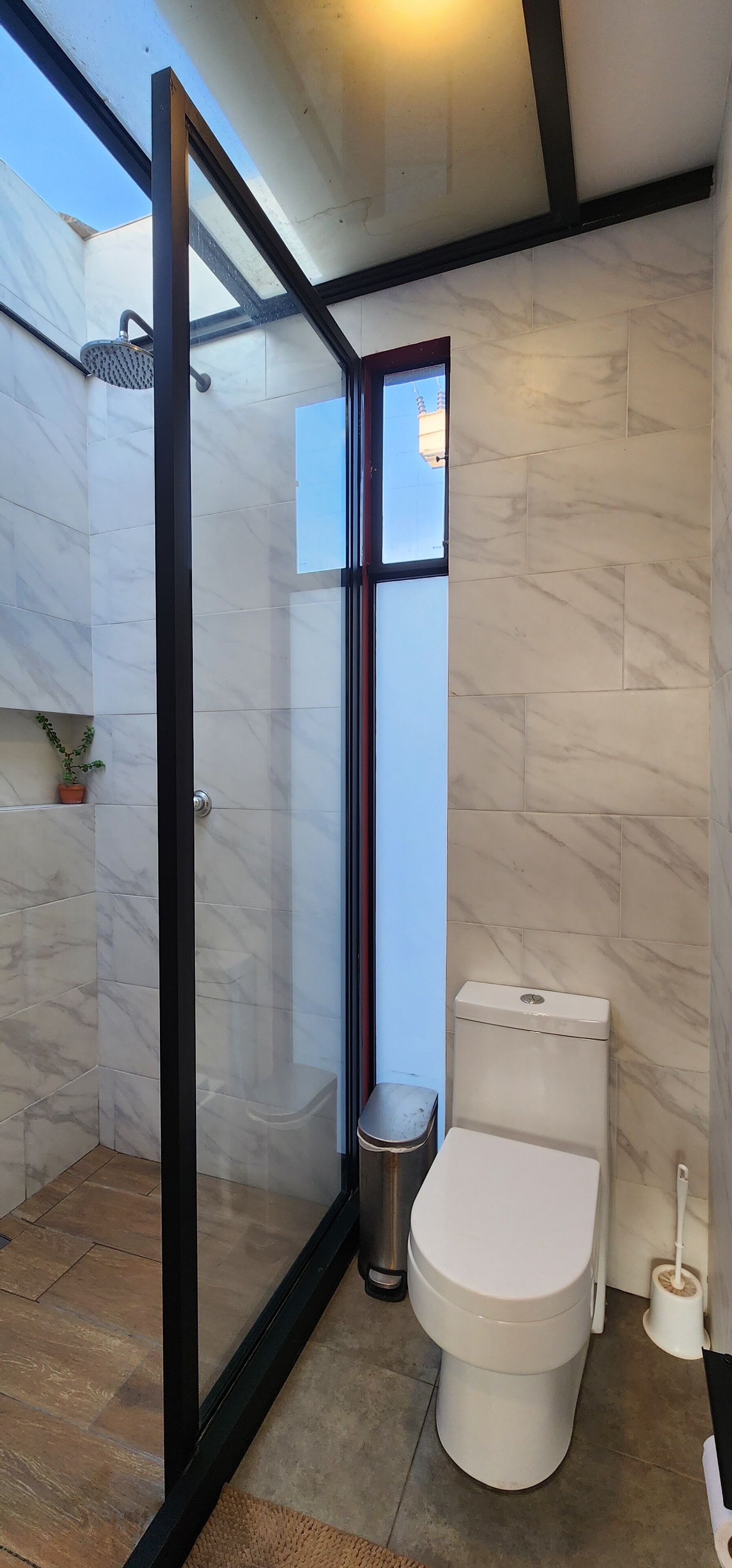 House | Bathroom | Shower, hair dryer, towels, soap
