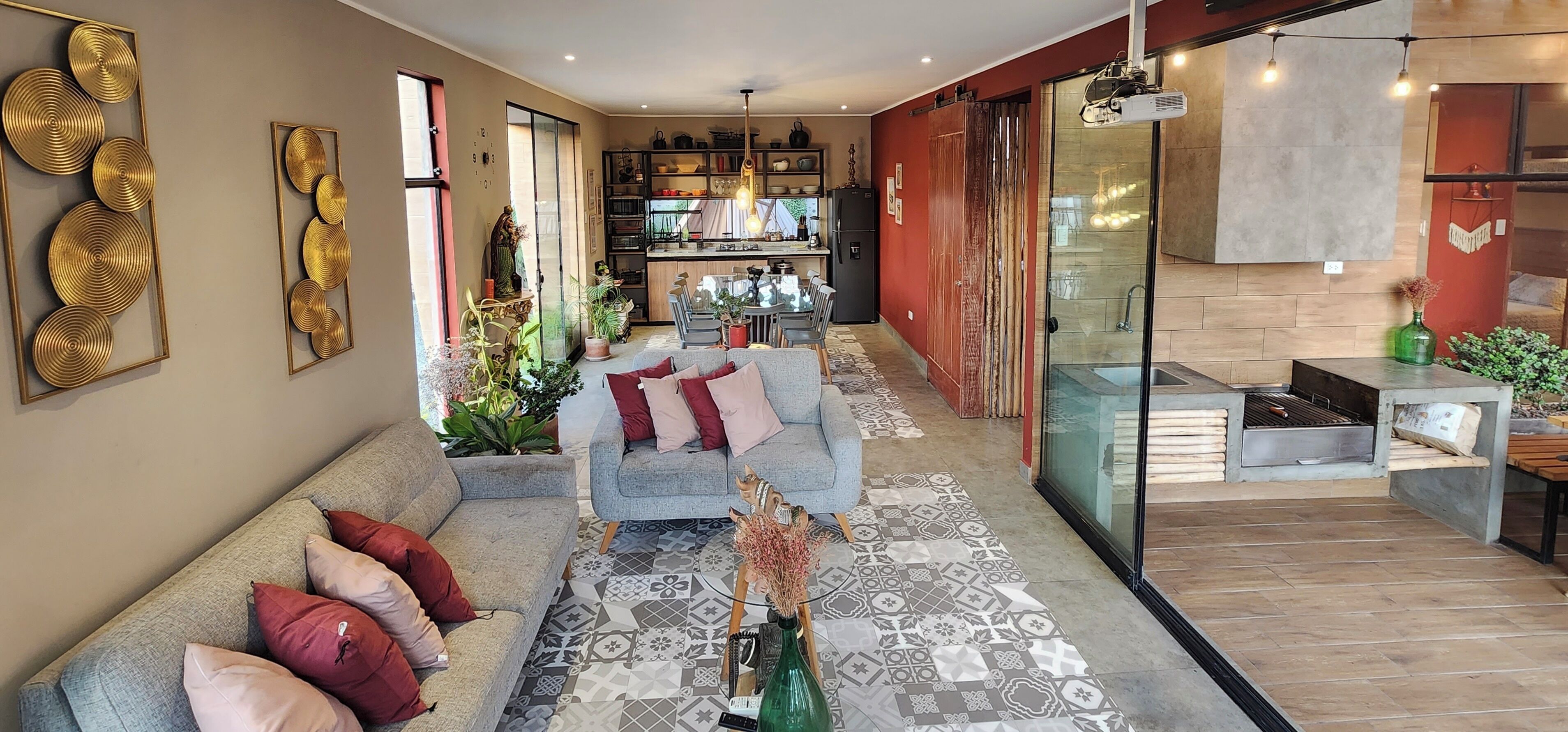 Ferienhaus | Wohnbereich