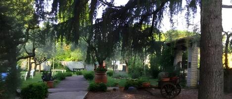 Overnattingsstedets uteområder