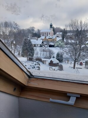 Vue depuis l’hébergement