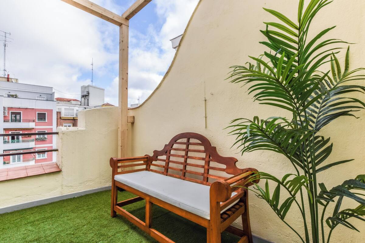 Appartement, 2 chambres, terrasse | Enceinte de l’hébergement