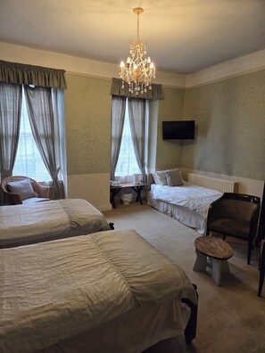Laptop workspace, iron/ironing board, free WiFi, bed sheets - Langport Arms Hotel (Langport)