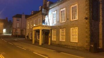 Front of property – evening/night