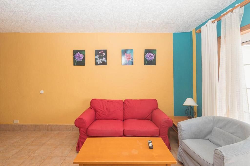 Apartment, Balkon, Gartenblick | Wohnbereich