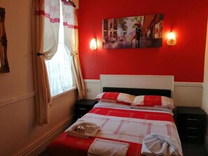 Phòng đôi cơ bản, 1 giường đôi, không hút thuốc, quang cảnh thành phố | Bộ trải giường 