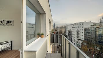 Comfort Apartment, Balcony, City View | Property grounds
