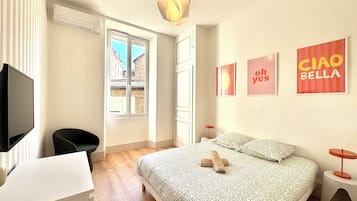 2 chambres, Wi-Fi gratuit, draps fournis