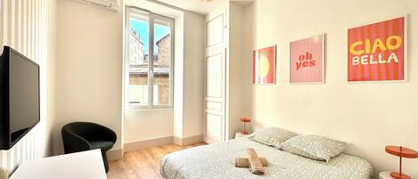 2 chambres, Wi-Fi gratuit, draps fournis