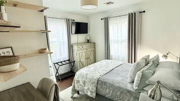 2 slaapkamers, een bureau, gratis wifi, beddengoed