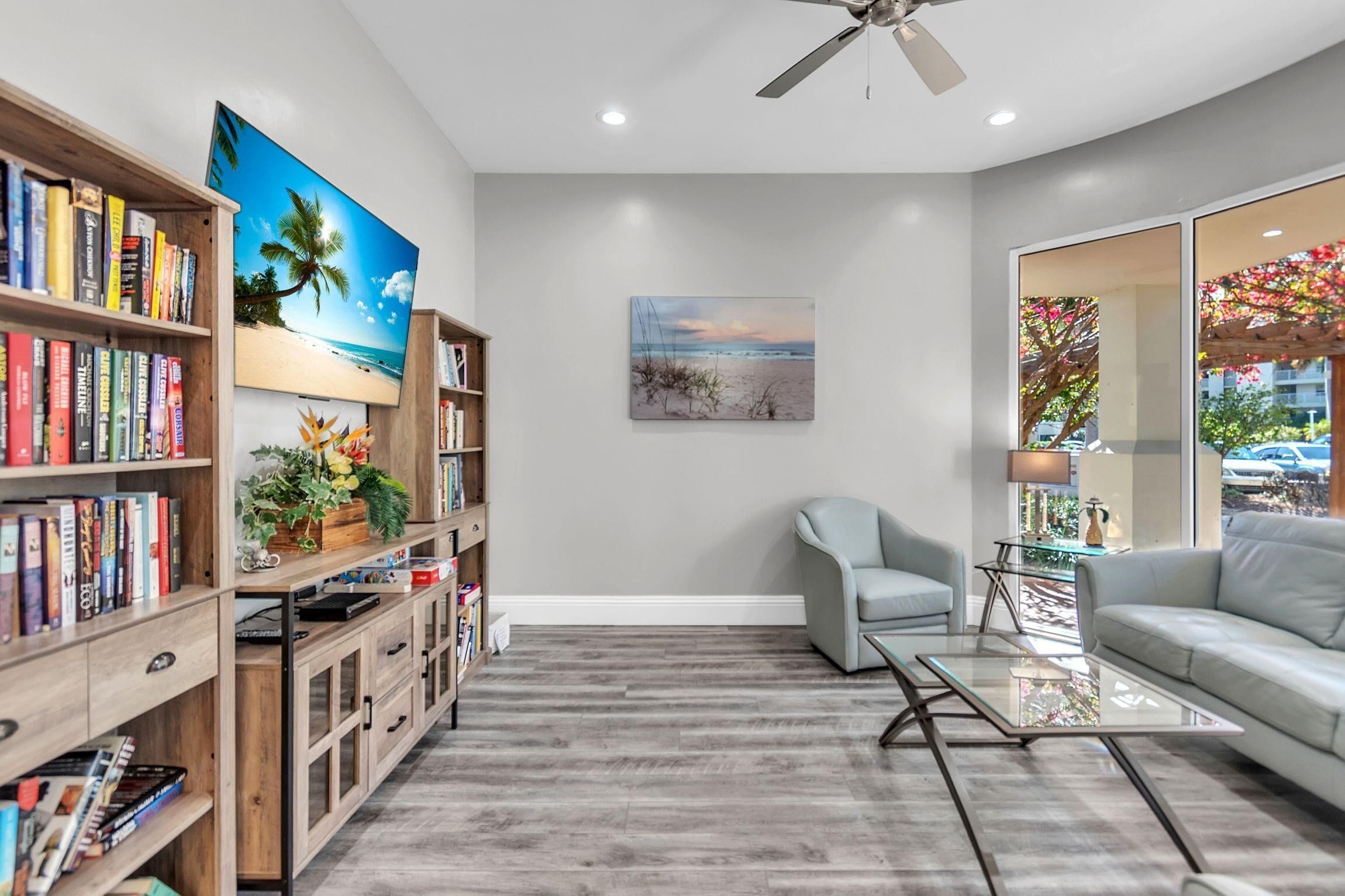 公寓客房, 1 張特大雙人床和 1 張沙發床 (Bahia Vista 363) | 起居區