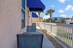 Terrace/patio - Villa Del Mare Unit 2 Queen Suite (St. Augustine)