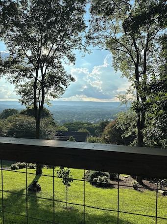 Property grounds. The VIEW !! Beautiful house on Big Ridge with spectacular view from front porch!