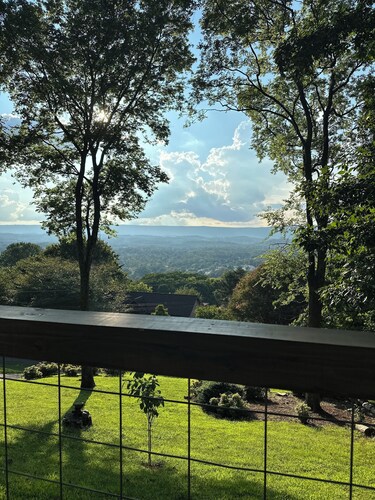 The VIEW !! Beautiful house on Big Ridge with spectacular view from front porch!
