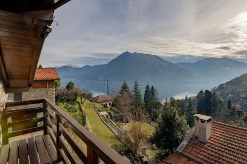 Cottage with beautiful lake view