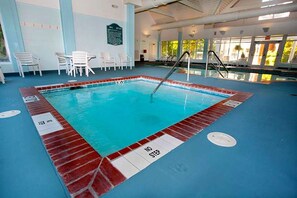 Indoor pool, outdoor pool