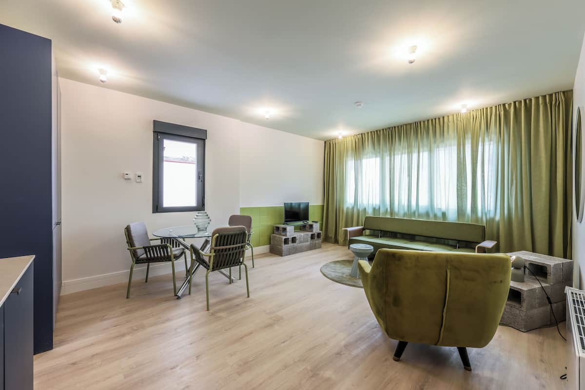 Departamento Deluxe | Área de sala de estar