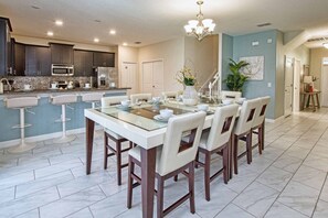 Dining - 7BR Home for 15 w/ Private Pool – Champions (Davenport)