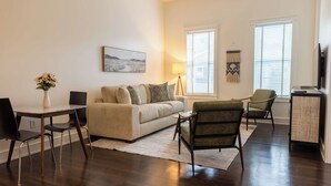 Living area - 1-BR Condo in 12 South I Unit 202 (Nashville)