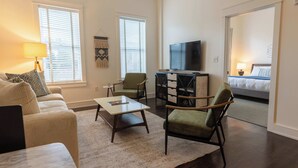 Living area - 1-BR Condo in 12 South I Unit 202 (Nashville)