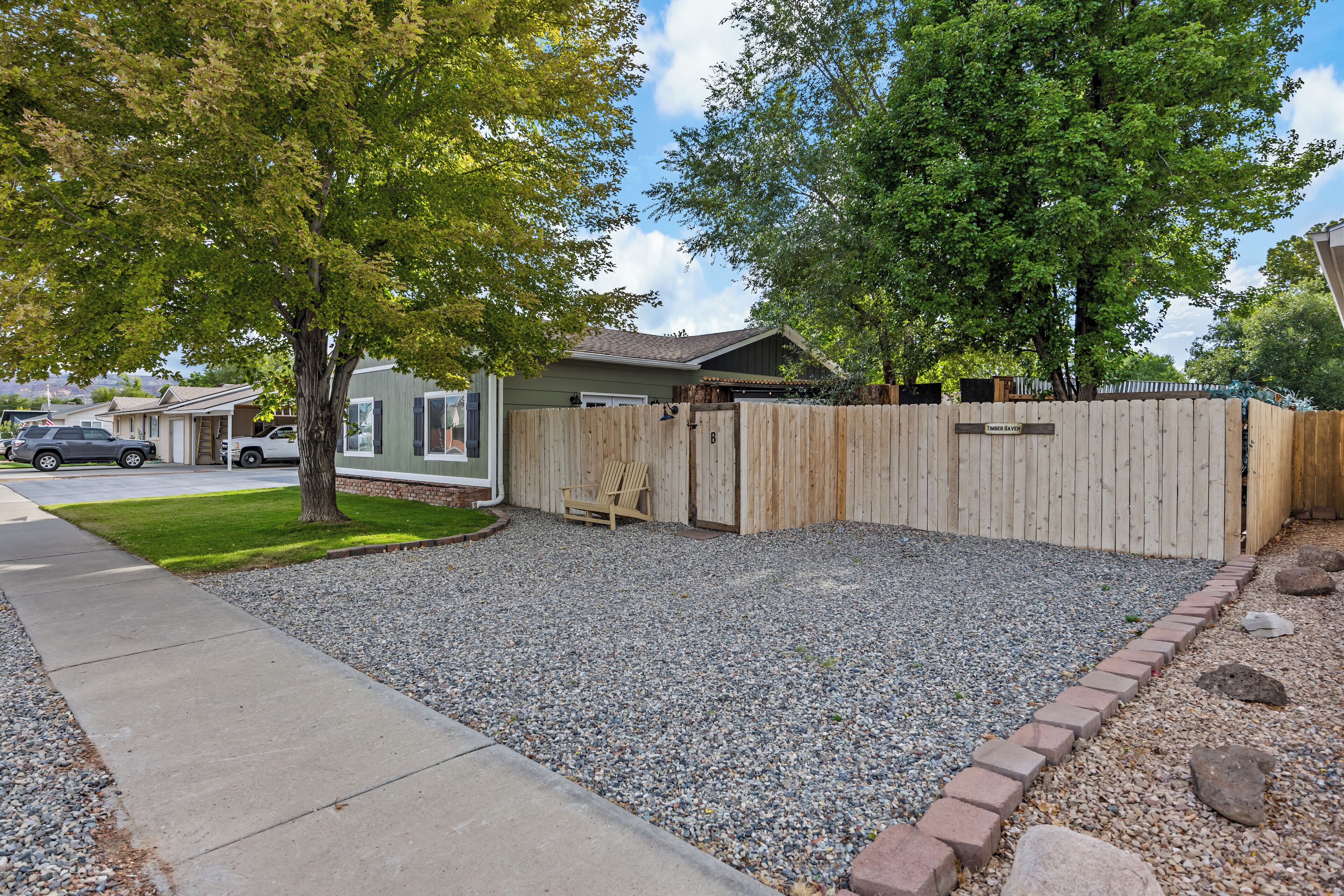 Overnattingsstedets uteområder