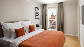 Select-Comfort-Betten, Minibar, Zimmersafe, Schreibtisch