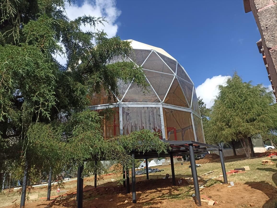 Luksusbungalow, hageutsikt | Eksteriør