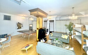 TV, fireplace - Ping Pong Table,Near downtown,Ohio City! (Cleveland)