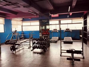 Fitness facility - Modern Executive Loft Express / Private Parking (Monterrey)