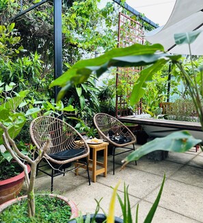 Terrace/patio - Entire Private Home᯽Con Dao᯽3BR•4WC᯽Washer & Dryer (Côn đảo)