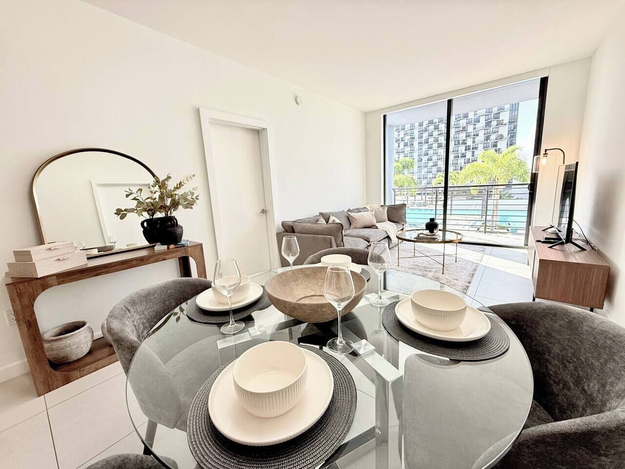 Área de sala de estar