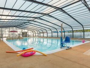 Una piscina climatizada