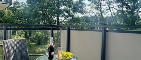 Comfort Apartment, Balcony | Outdoor dining