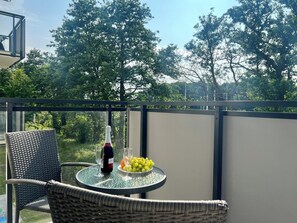 Comfort Apartment, Balcony | Outdoor dining