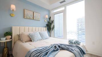 2 makuuhuonetta, silitysrauta/-lauta, Wi-Fi, vuodevaatteet