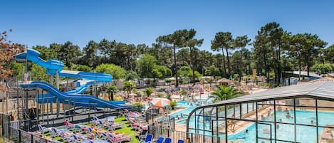 Piscine couverte, piscine chauffée
