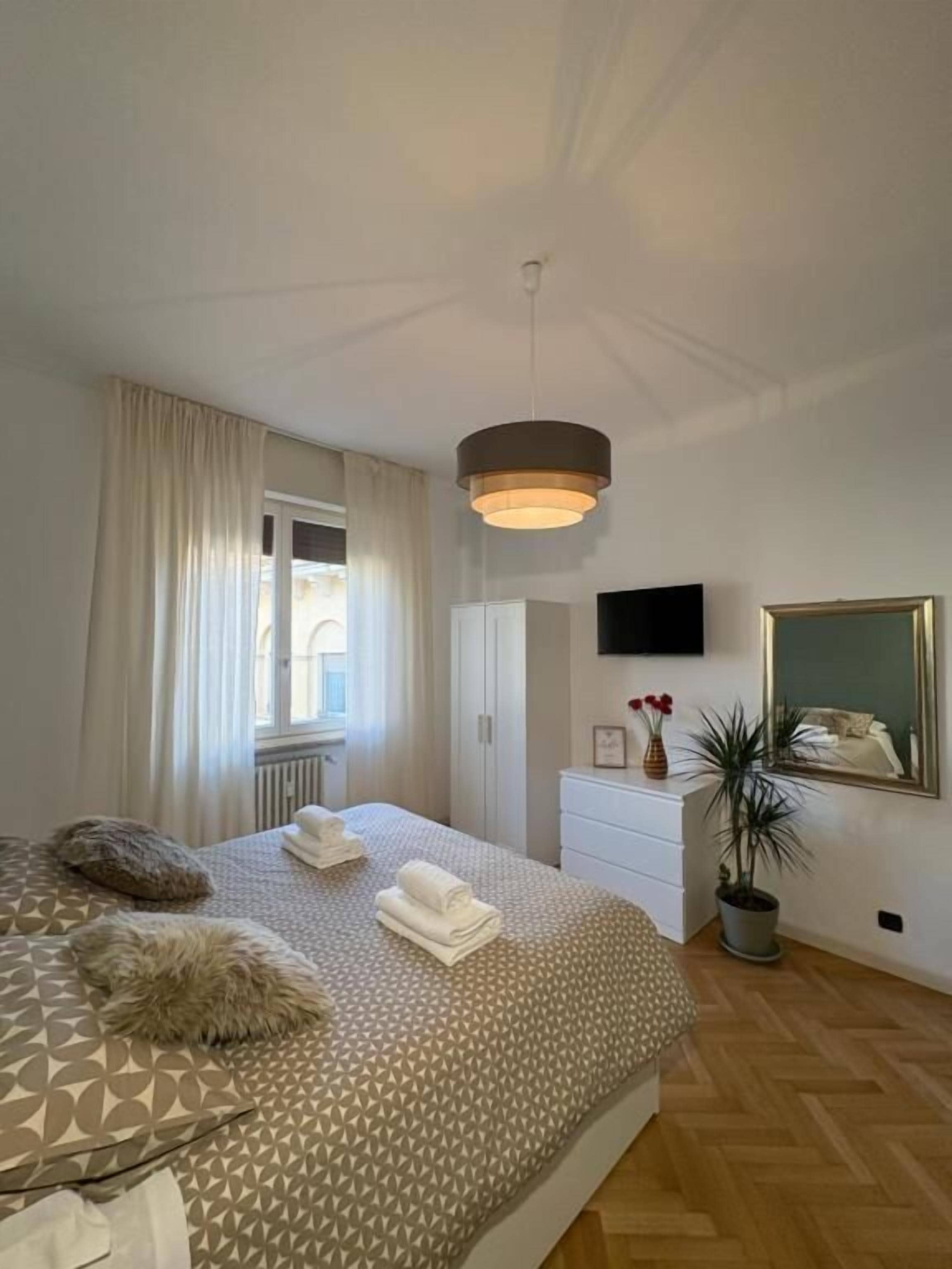 Blackout curtains, iron/ironing board, free WiFi